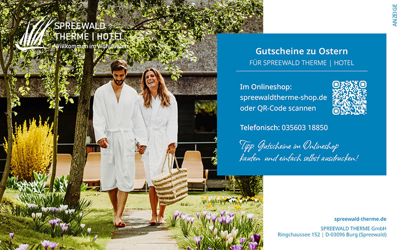 Spreewald Therme Gutscheine zu Ostern Gutscheine der Spreewald Therme Burg zu Ostern hier kaufen