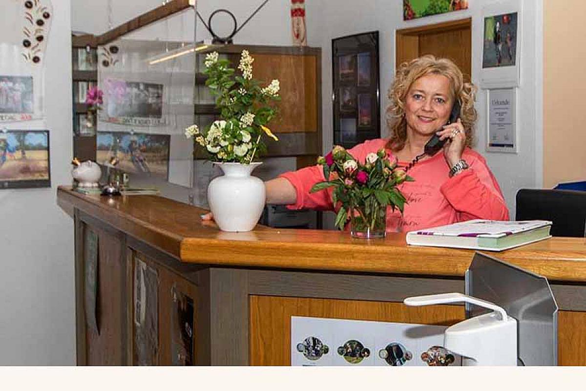 Hotel „Zum Stern“ Werben - rezeption