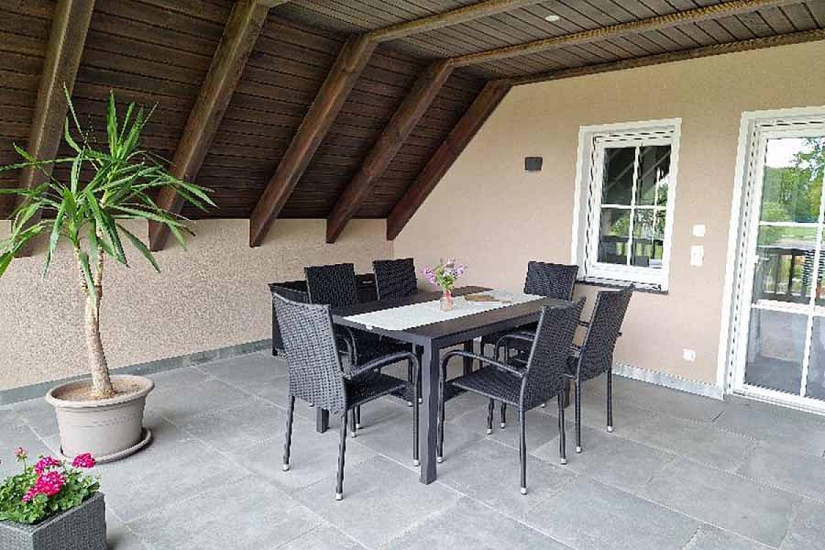 Ferienwohnung Spreewaldglück - Loggia1