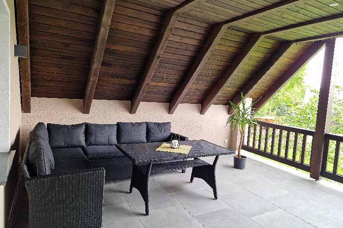Ferienwohnung Spreewaldglück - Loggia2