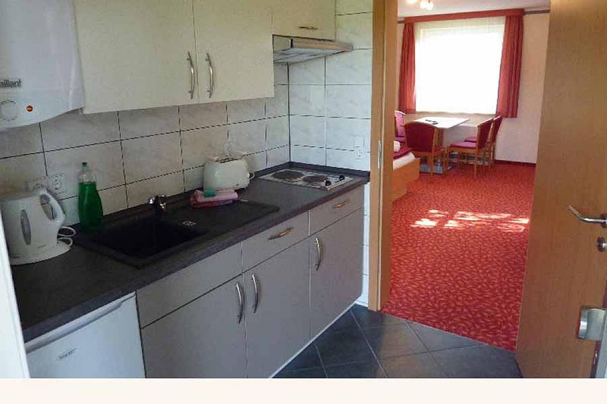 Pension " Spreeaue " - Spreewald_Pension_Spreeaue_in_Burg_Maisonette_Kueche