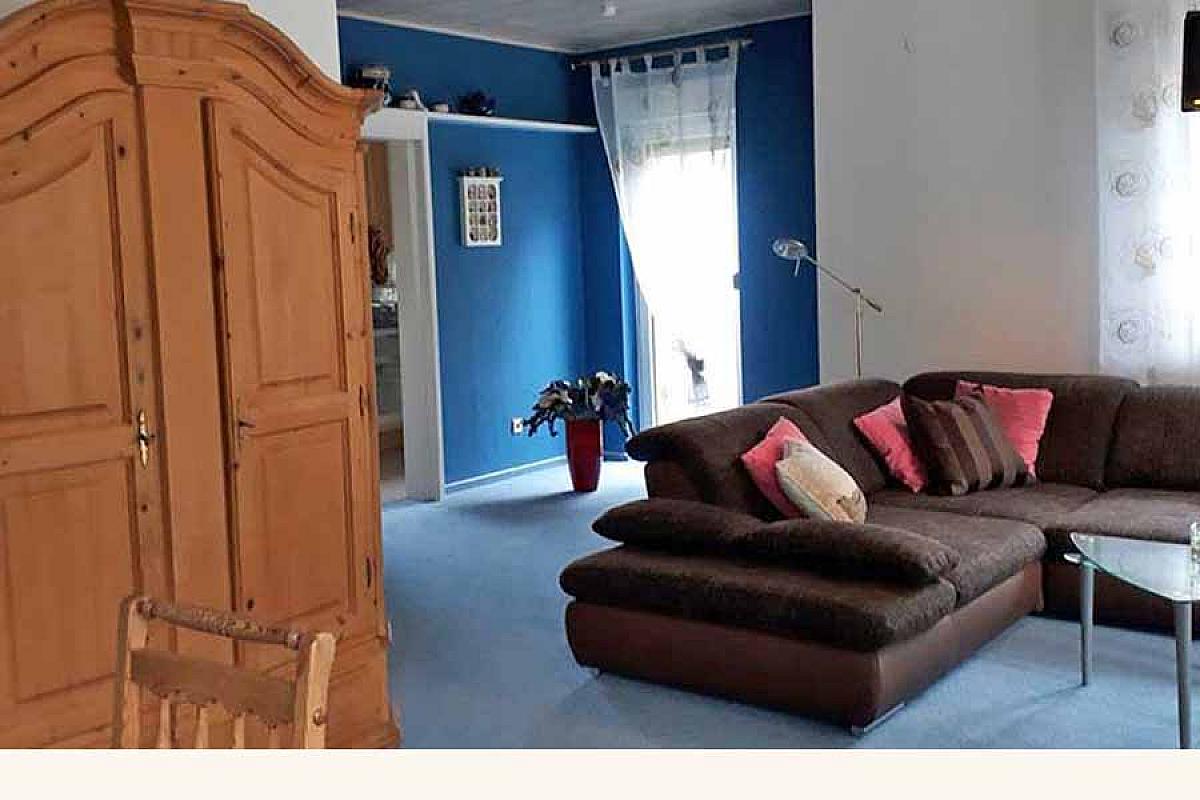Ferienhaus am Wasser in Trebatsch - ferienhaus-am-wasser-in-tauche-wohnzimmer