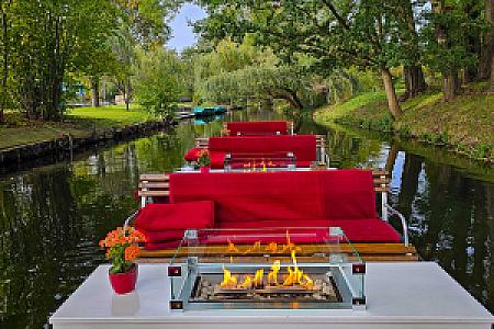 Kaminkahnfahrt im Sommer in Burg