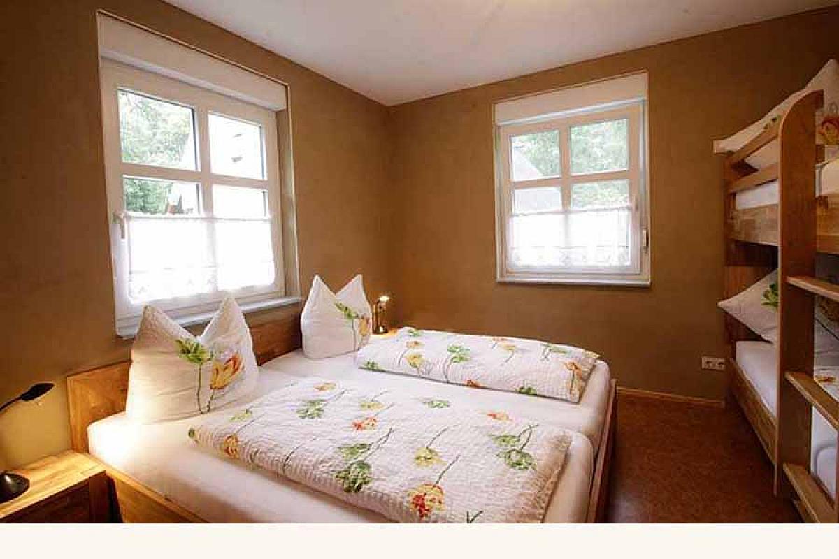 Penkehof im Spreewald - penkehof-fewo-ausgedinge-schlafzimmer-doppelstockbett