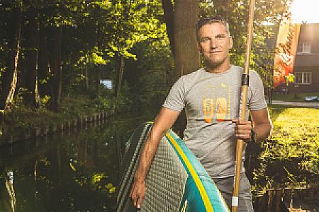 Bild Stand up Paddling in Burg