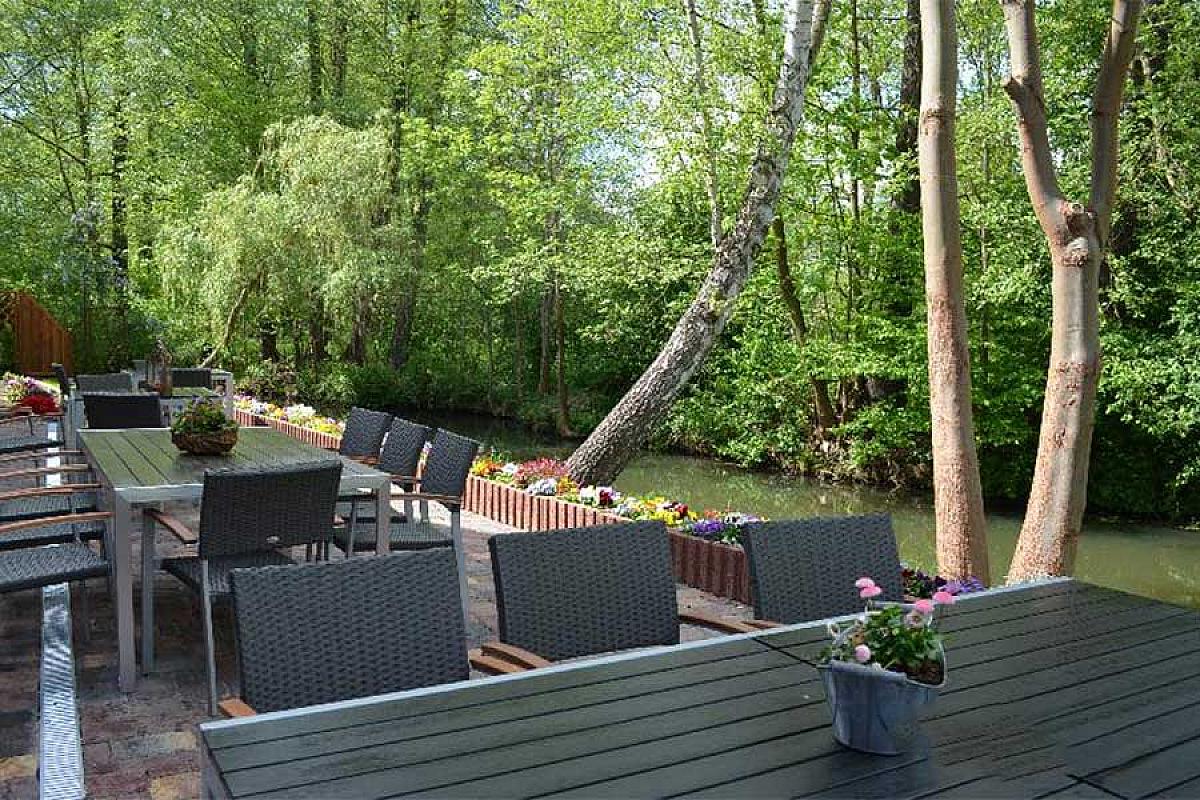 Spreewaldscheune am Fließ - terrasse-am-wasse