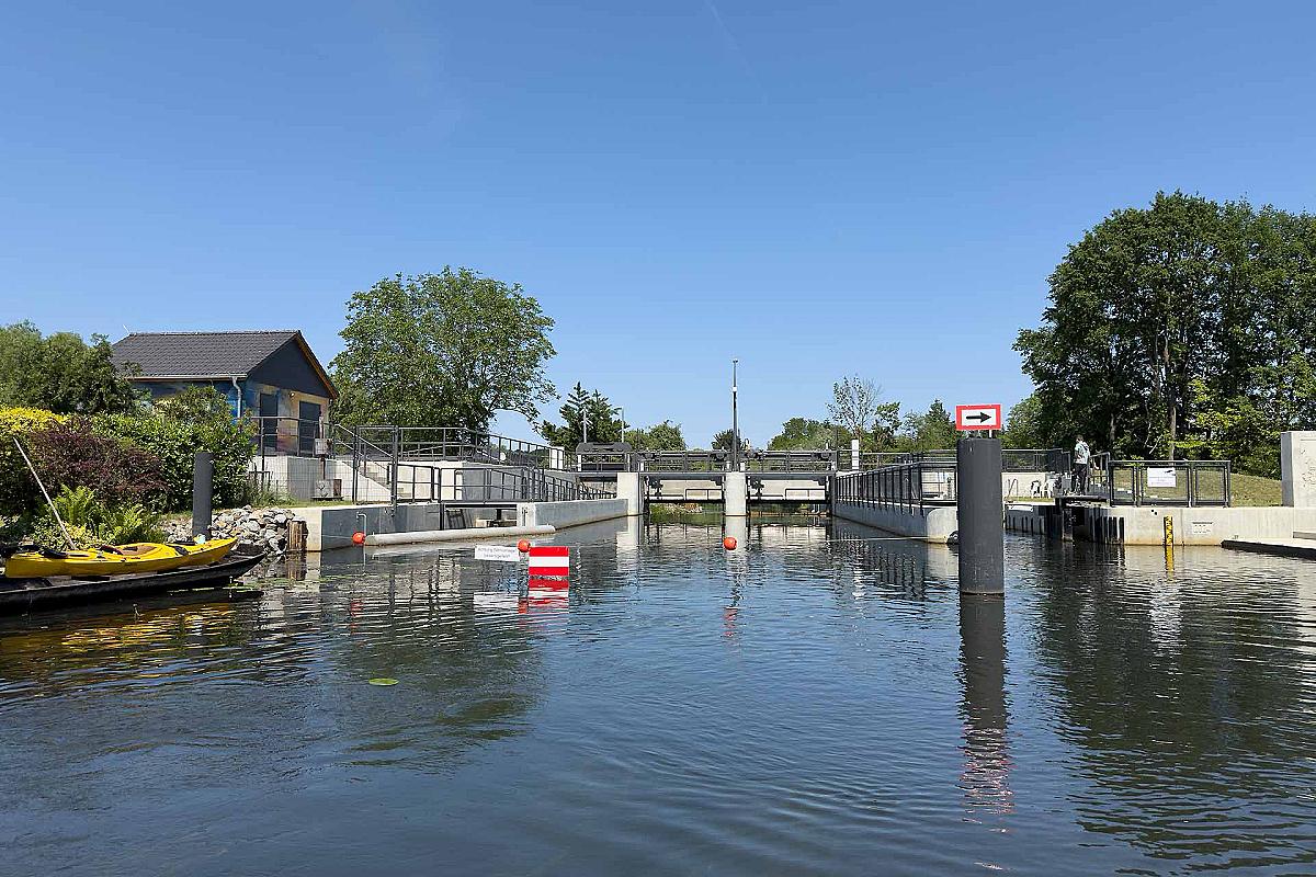 Foto: Spreewald-Info.de - Schleuse Lehnigksberg