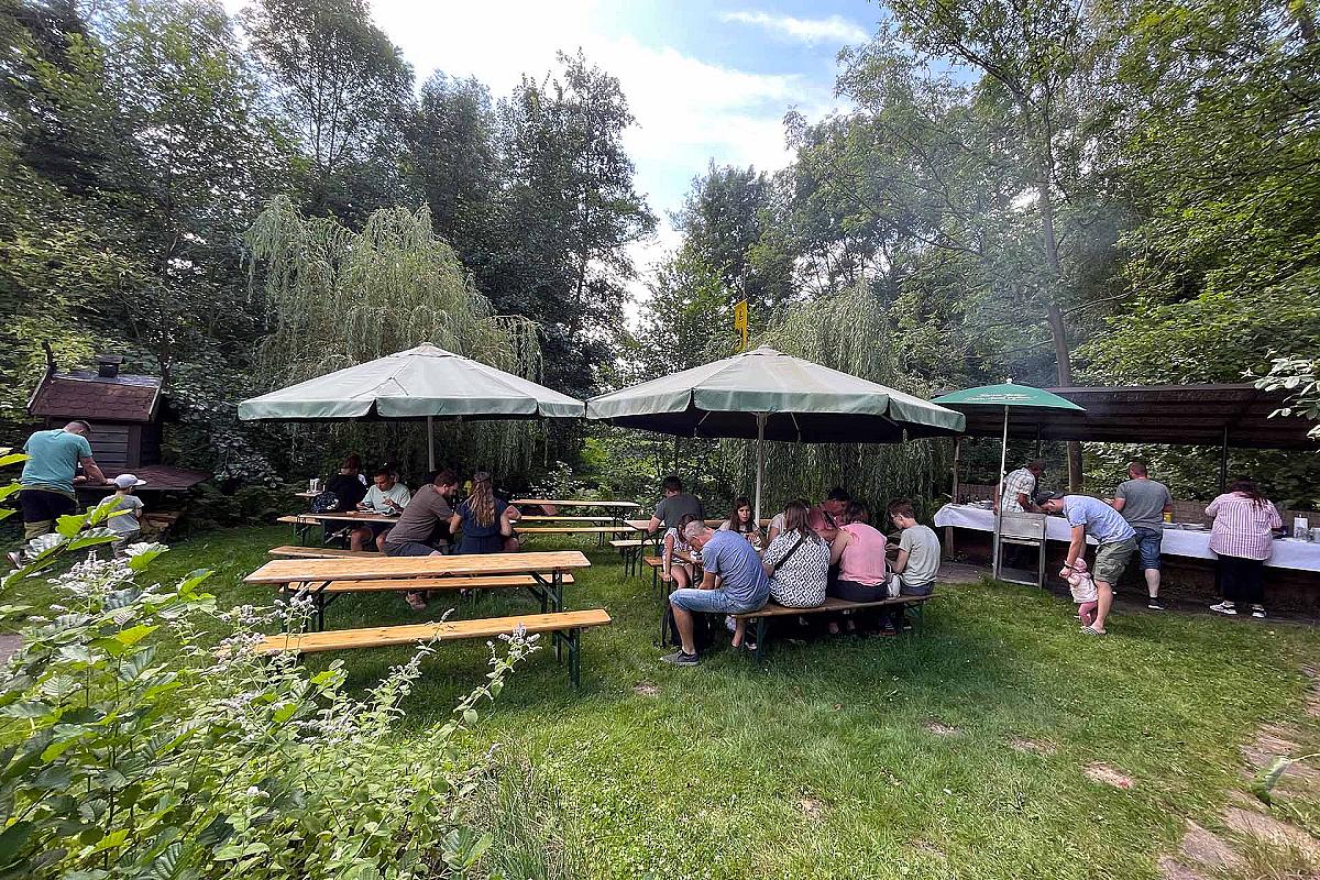 Foto: Spreewald-Info.de - Halt für das Grillbuffet
