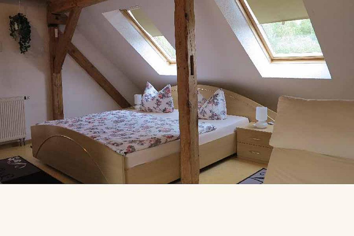 Ferienwohnungen Fam. Konzack "Am Sapollafließ" - Ferienwohnung-Lotte-schlafen