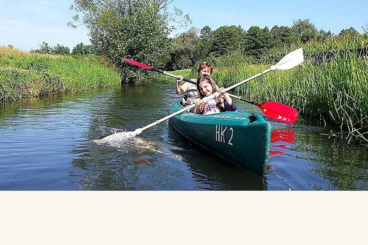 Ferienwohnungen Fam. Konzack "Am Sapollafließ" - paddelboot_01