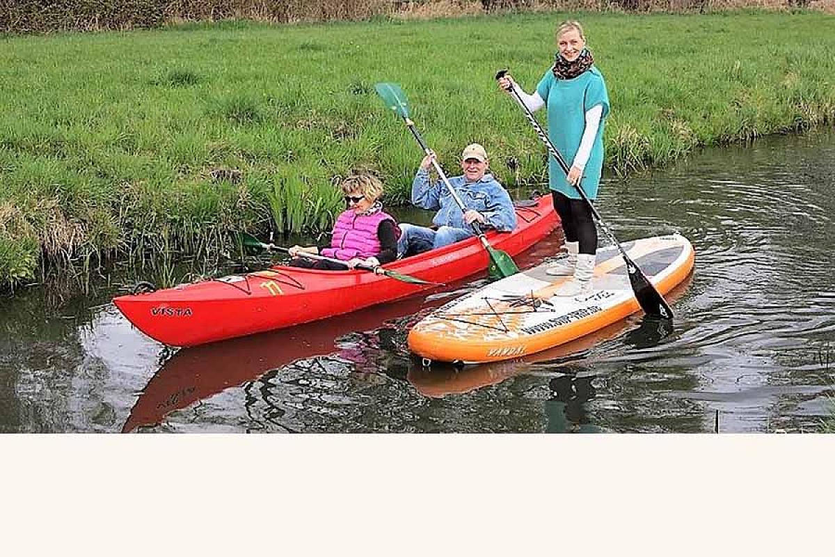 Ferienwohnungen Fam. Konzack "Am Sapollafließ" - paddelboot_02