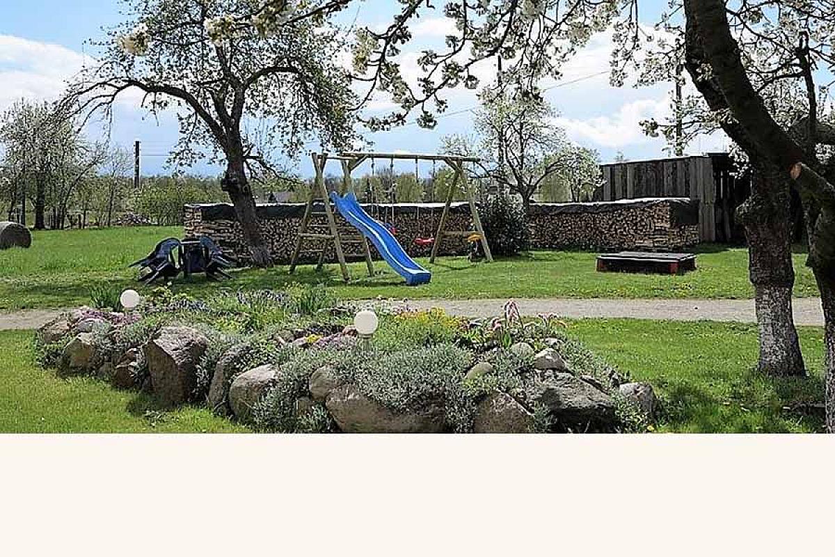 Ferienwohnungen Fam. Konzack "Am Sapollafließ" - spielplatz