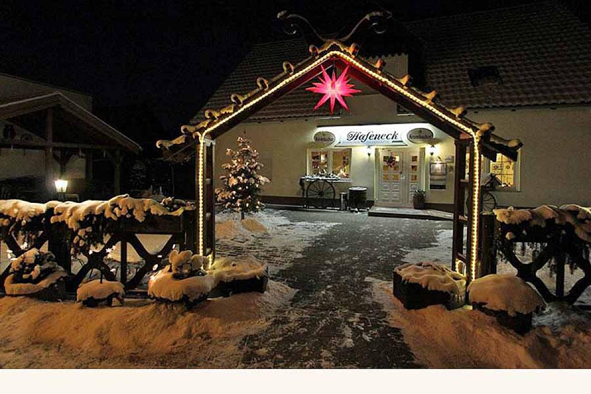 Pension und Gasthaus Hafeneck - pension-hafeneck-winter-adventsstern