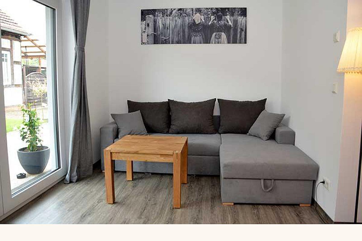 Spreewaldpension Hahn - pension-hahn-couch-wohnbereich