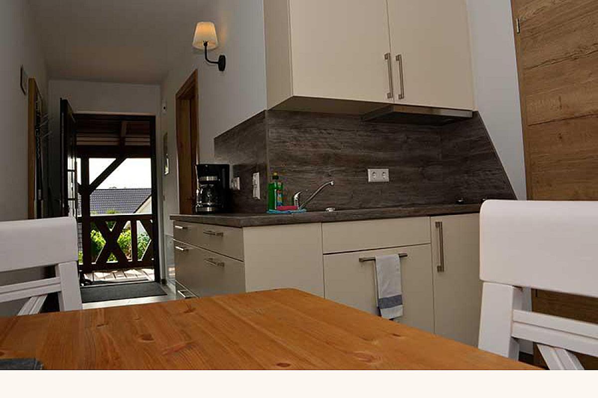 Spreewaldpension Hahn - pension-hahn-ferienwohnung-kueche
