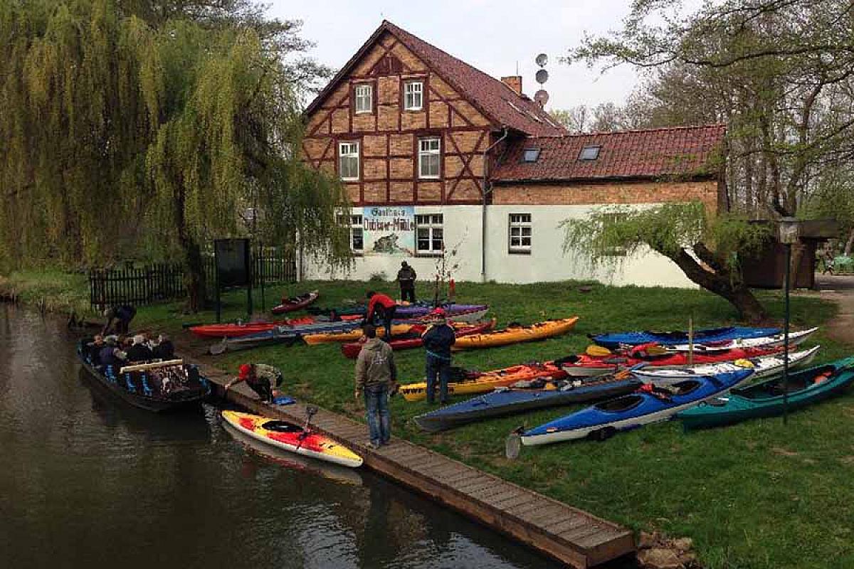 Gasthaus Dubkow Mühle - Anlegestelle_Dubkow_M__hle
